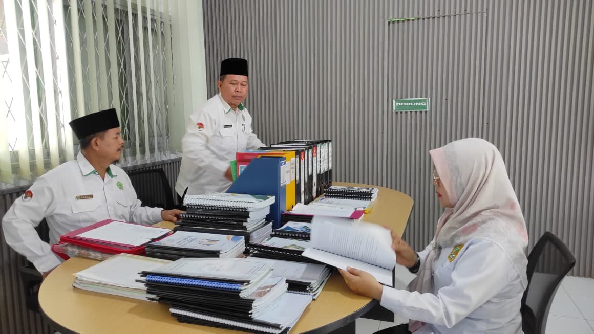 Wujudkan Madrasah Unggul, MAN 1 Lahat Jalani Penilaian Kinerja Kepala Madrasah 2025