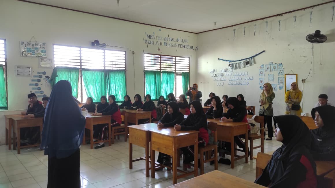 Puskesmas Bandar Jaya Edukasi Siswa MAN 1 Lahat tentang Pentingnya Makanan Bergizi