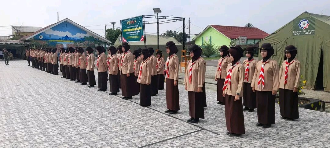 Semangat Bela Negara, 60 Siswa MAN 1 Lahat Ikuti Pembukaan KKRI Triwulan I Tahun 2026
