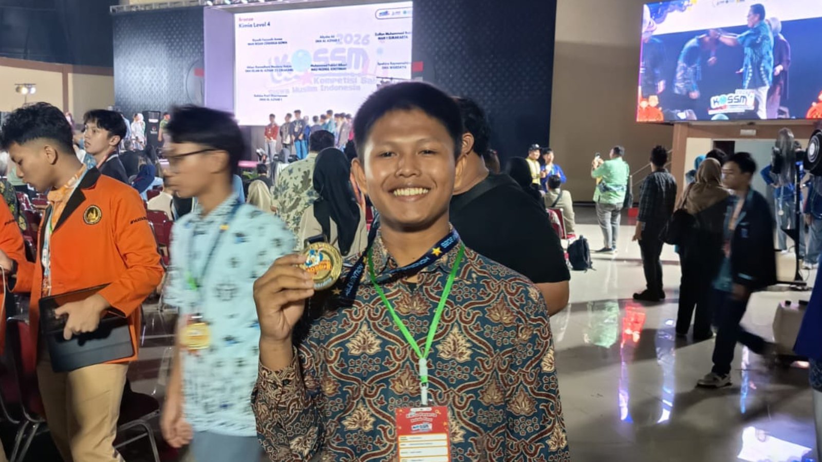 Toreh Prestasi Nasional, Siswa MAN 1 Lahat Raih Honorable Mention KOSSMI 2026 Bidang Fisika