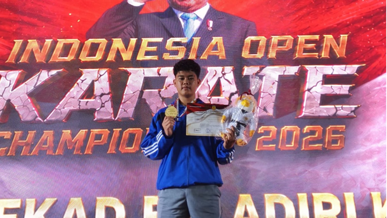 Siswa MAN 1 Lahat Raih Medali Perak Kumite 68 Kg Putra pada Kejuaraan Piala Presiden