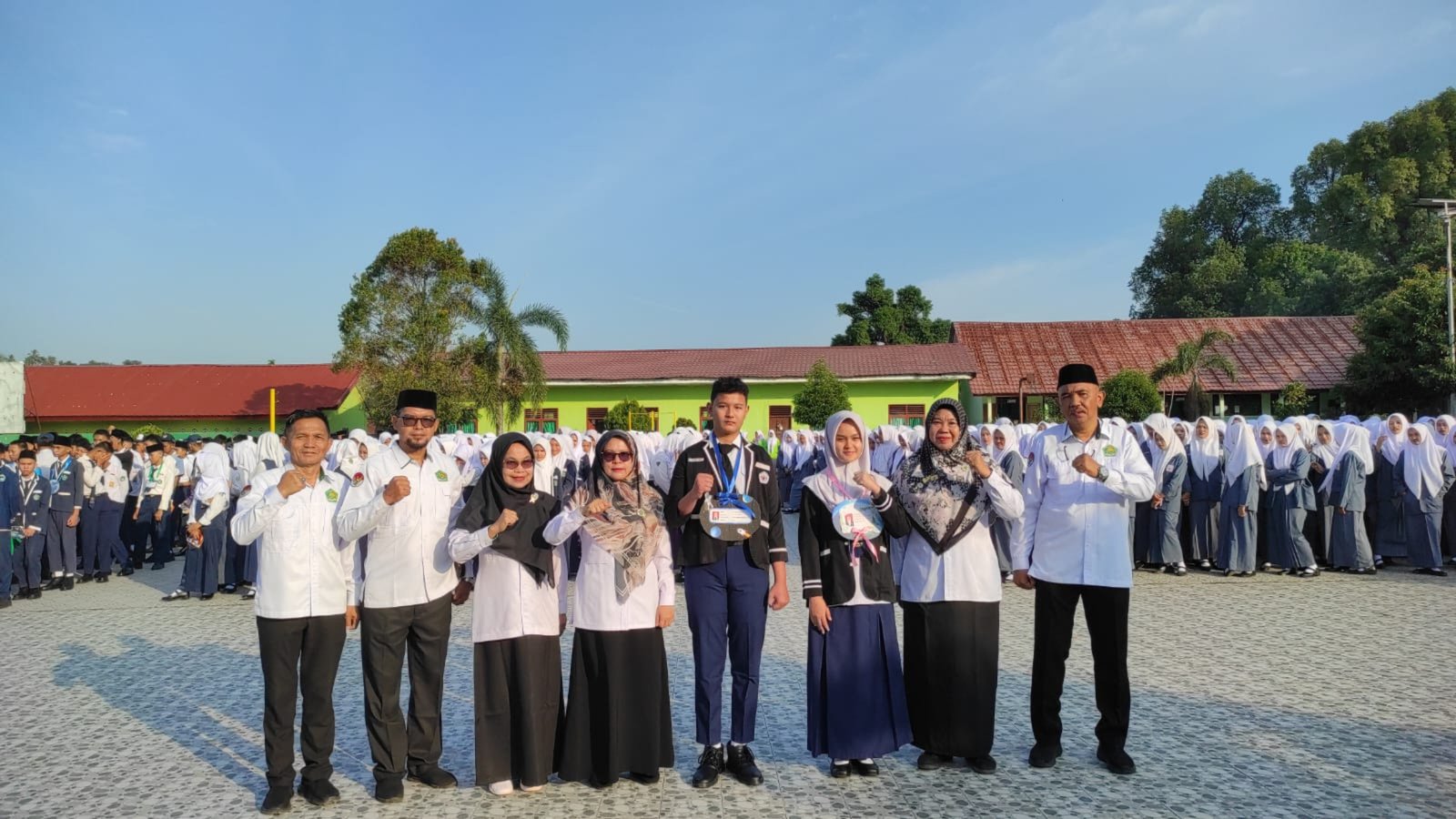 Pembukaan MATAMUDA MAN 1 Lahat Berlangsung Meriah, Sambut Siswa Baru dengan Semangat Kebersamaan