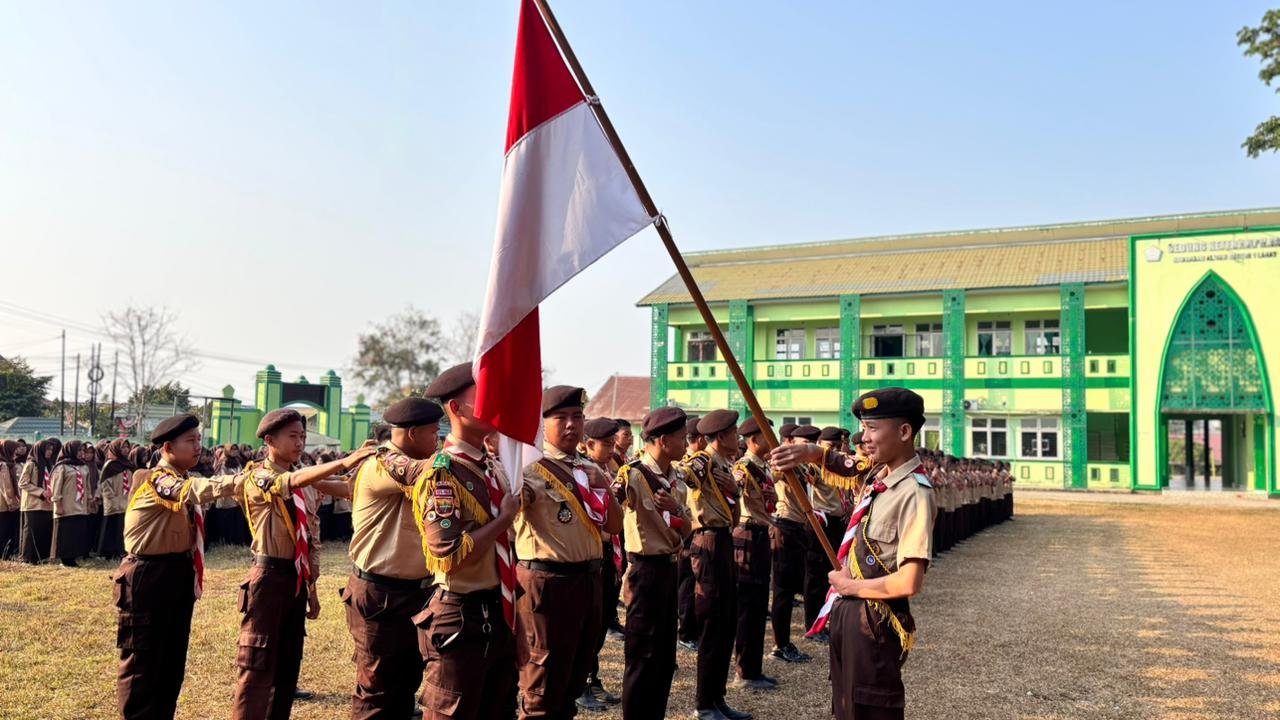 Lahirkan Generasi Berkarakter, MAN 1 Lahat Gelar Pelantikan Bantara dan Laksana
