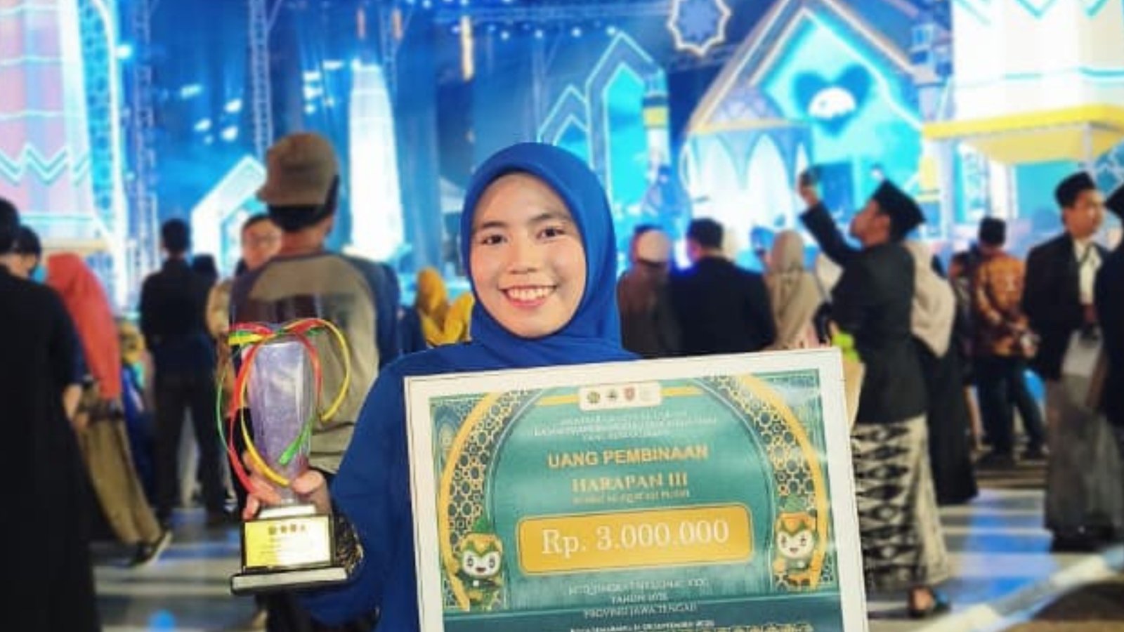 Siswi MAN 1 Lahat Raih Juara Harapan III MTQ Nasional Bidang Syarhil Qur’an