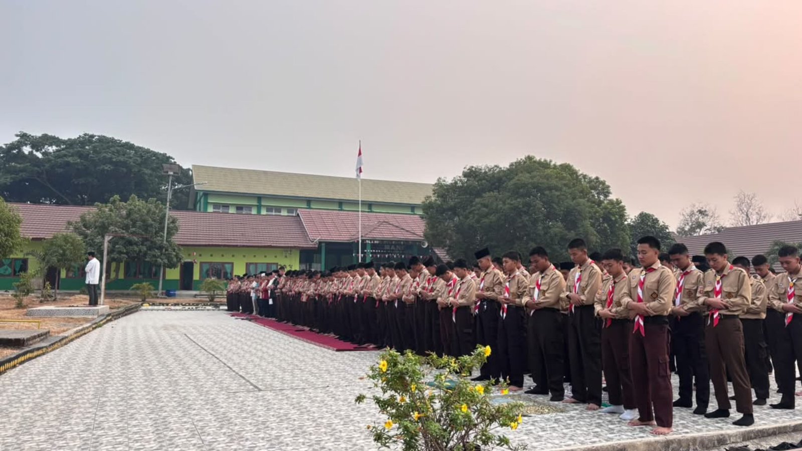 Mengetuk Pintu Langit, MAN 1 Lahat Gelar Salat Istisqa Memohon Turunnya Hujan